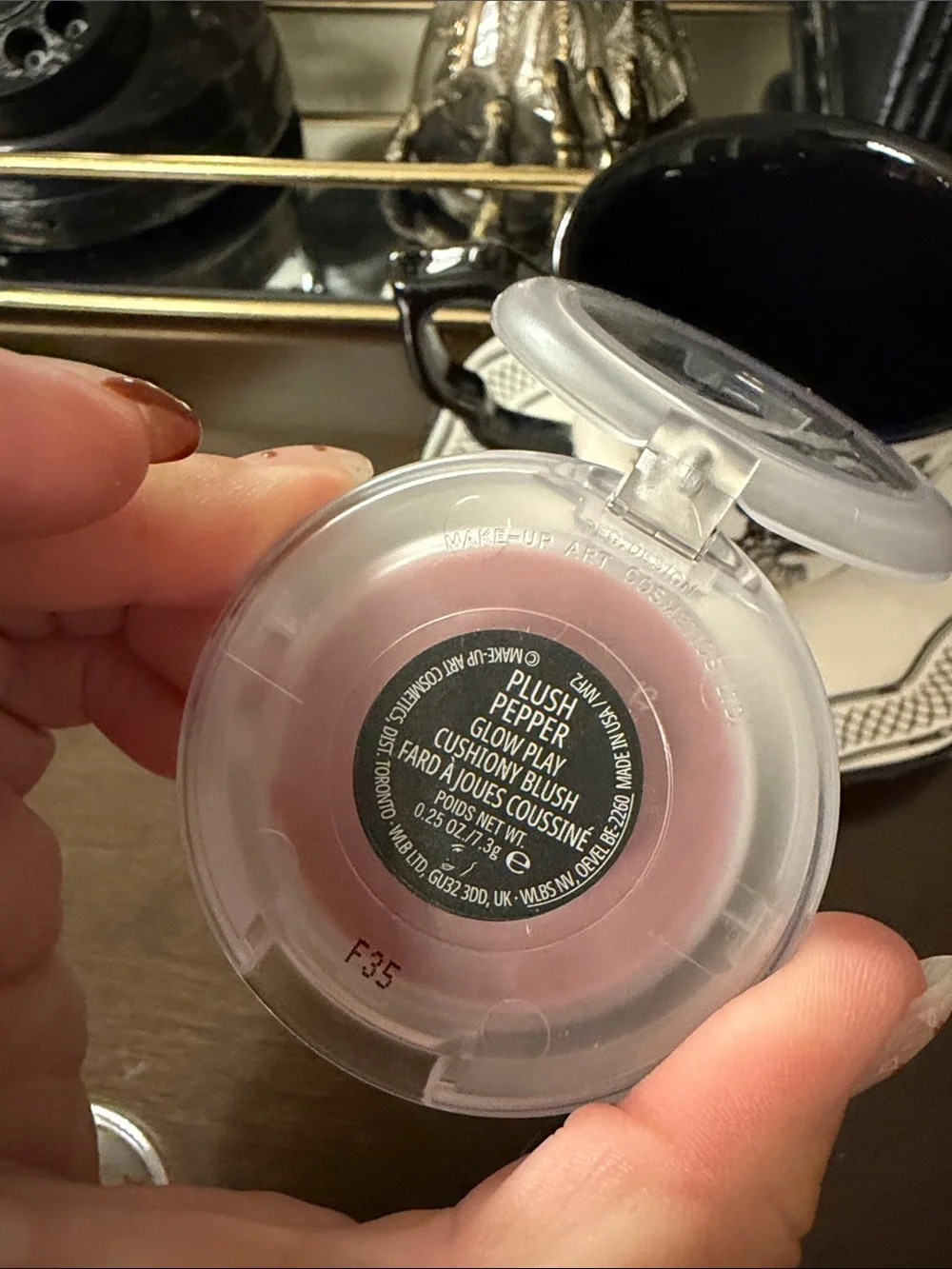 MAC Cosmetics Glow Play Cushion Blush Plush Pepper